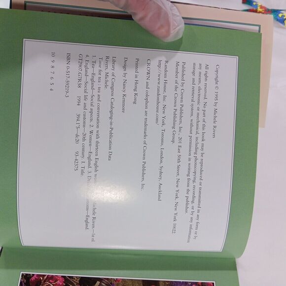 Time For Tea Hardcover Book * - Picture 3 of 11